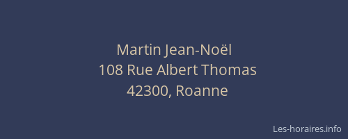 Martin Jean-Noël