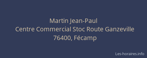 Martin Jean-Paul