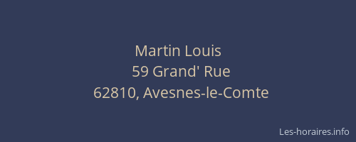 Martin Louis