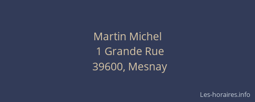 Martin Michel