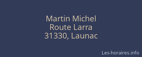 Martin Michel