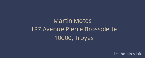 Martin Motos