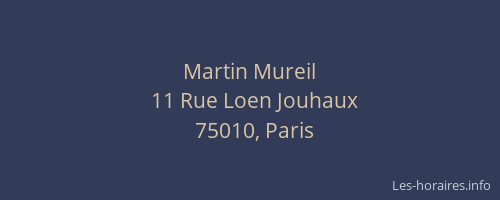 Martin Mureil