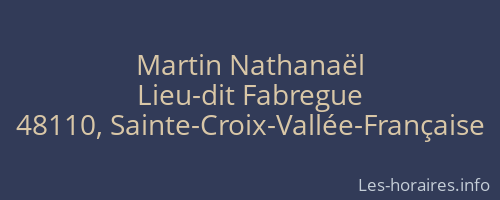 Martin Nathanaël