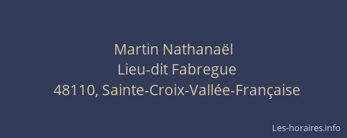Martin Nathana&euml;l