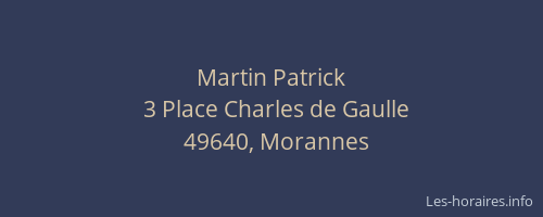 Martin Patrick