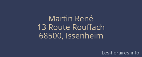 Martin René