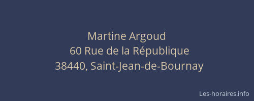 Martine Argoud
