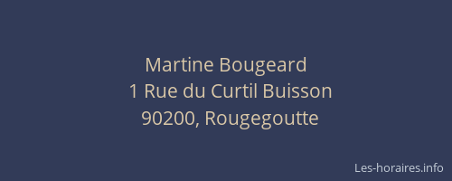Martine Bougeard