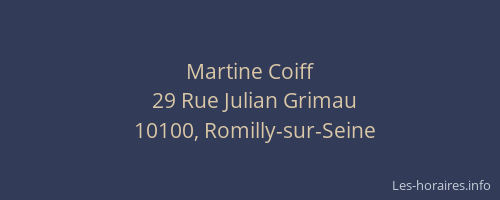Martine Coiff