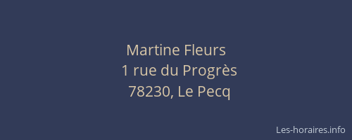 Martine Fleurs