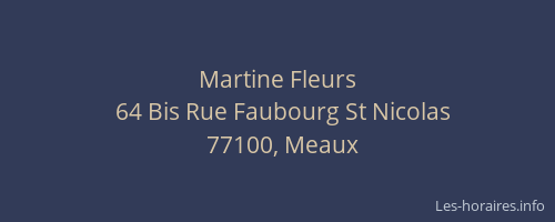 Martine Fleurs