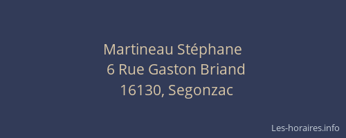 Martineau Stéphane