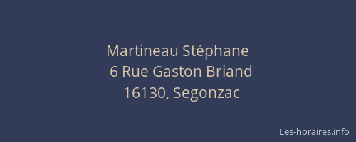 Martineau St&eacute;phane