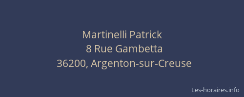 Martinelli Patrick