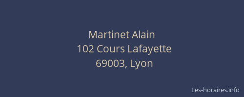 Martinet Alain