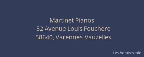 Martinet Pianos