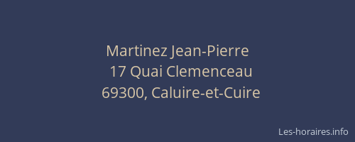 Martinez Jean-Pierre