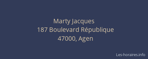 Marty Jacques
