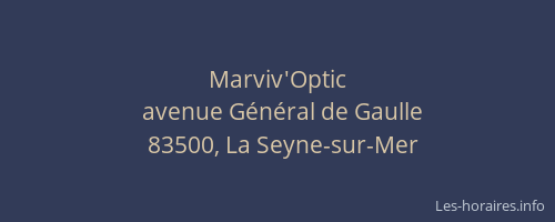 Marviv'Optic