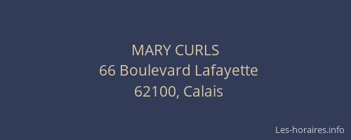 MARY CURLS