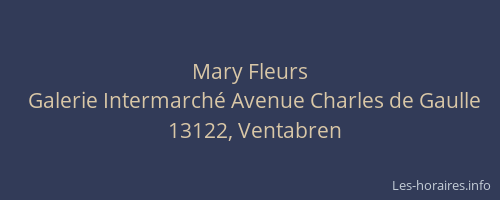 Mary Fleurs