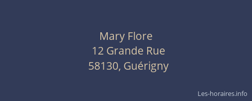 Mary Flore