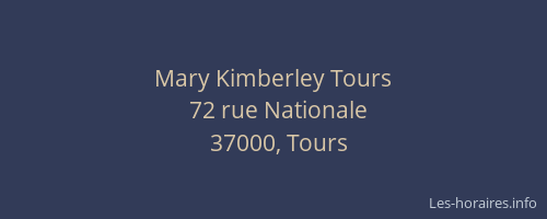 Mary Kimberley Tours