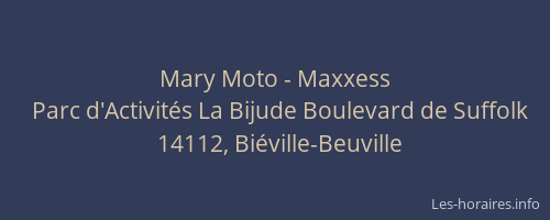Mary Moto - Maxxess