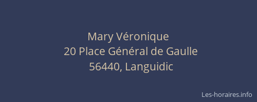 Mary Véronique