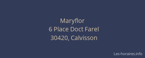 Maryflor