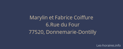 Marylin et Fabrice Coiffure