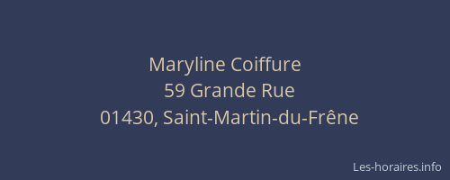 Maryline Coiffure