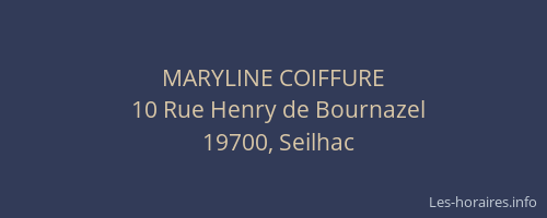 MARYLINE COIFFURE