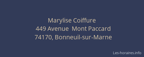 Marylise Coiffure