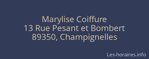 Marylise Coiffure