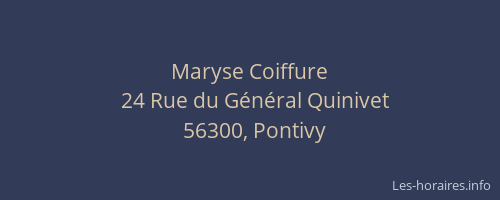Maryse Coiffure