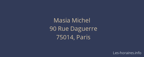 Masia Michel
