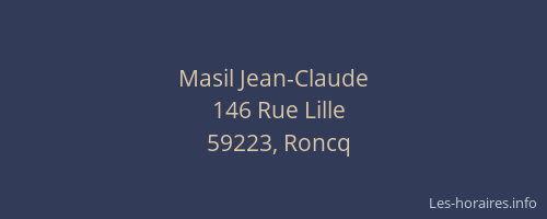 Masil Jean-Claude