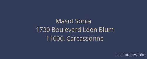 Masot Sonia