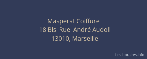 Masperat Coiffure