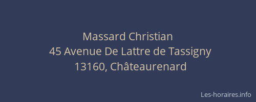 Massard Christian