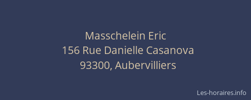 Masschelein Eric