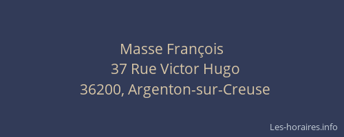 Masse Fran&ccedil;ois