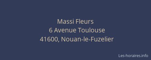 Massi Fleurs