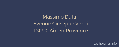Massimo Dutti