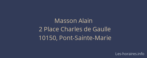 Masson Alain