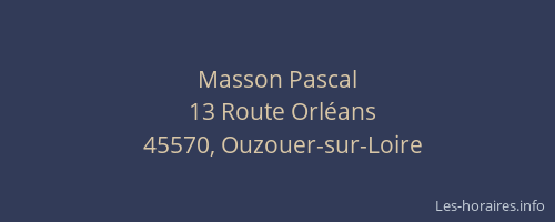 Masson Pascal