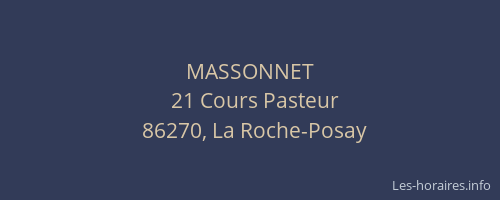 MASSONNET