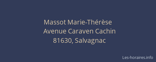 Massot Marie-Thérèse